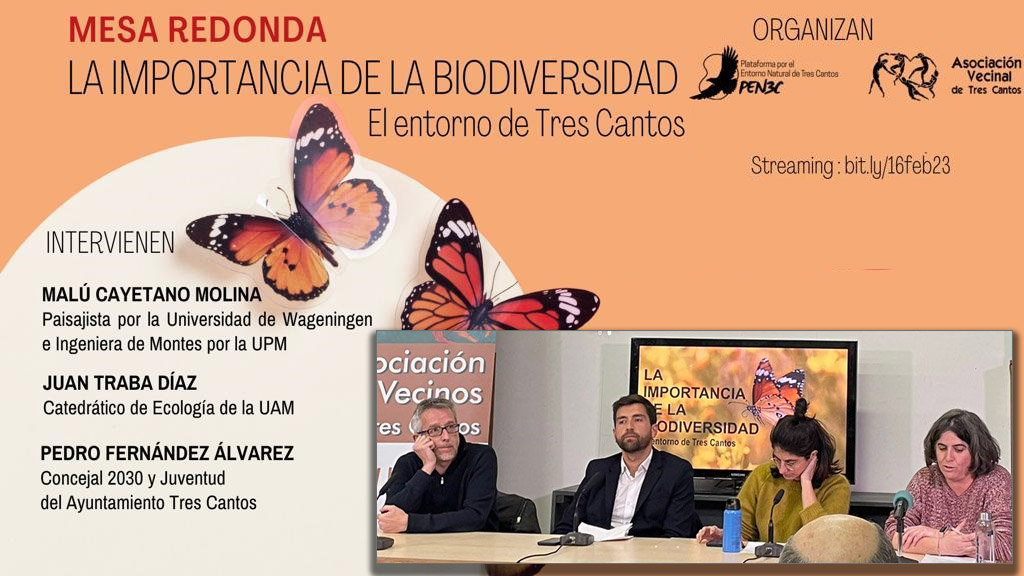 A debate la Biodiversidad en Tres Cantos: Carencias y sinsentidos