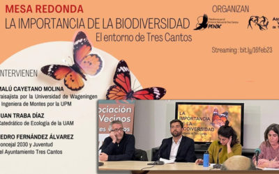 A debate la Biodiversidad en Tres Cantos: Carencias y sinsentidos